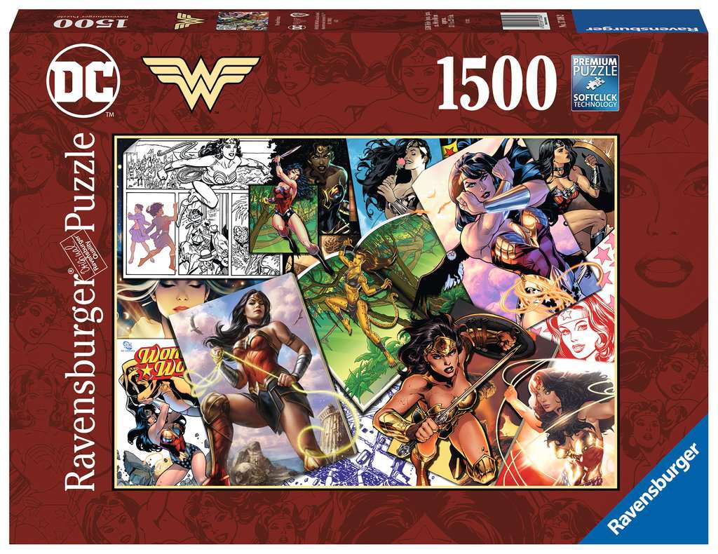 Wonder Woman Challenge of the s Board Game - Ravensburger DC