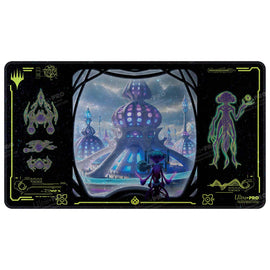 Edge of Eternities Uthros, Titanic Godcore Holofoil Playmat - Bards & Cards