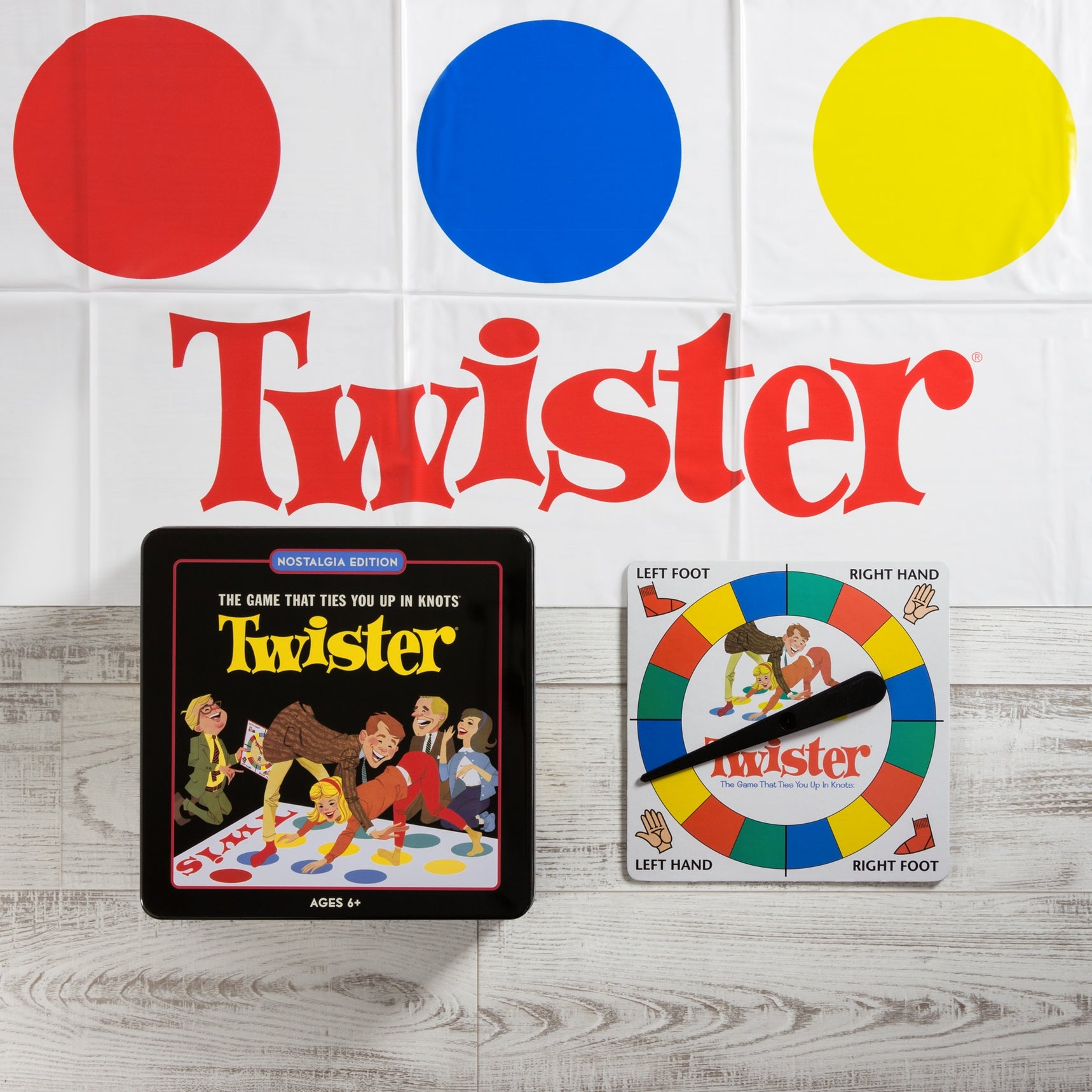 WS Game Company Twister Nostalgia Tin - Bards & Cards
