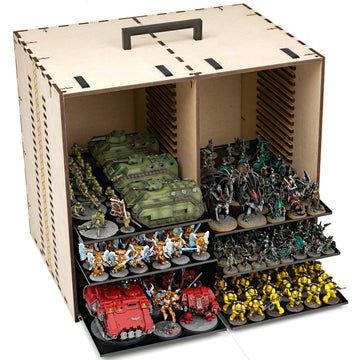 MagCase XL 2.0 MDF Magnetic Carrying Case / Display Case For Miniatures - Bards & Cards