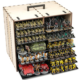 MagCase XL 2.0 MDF Magnetic Carrying Case / Display Case For Miniatures - Bards & Cards