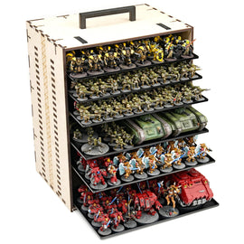 MagCase 2.0 MDF Magnetic Carrying Case / Display Case For Miniatures - Bards & Cards