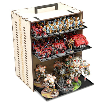 MagCase 2.0 MDF Magnetic Carrying Case / Display Case For Miniatures - Bards & Cards