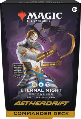 Aetherdrift - Eternal Might Commander Deck - Bards & Cards