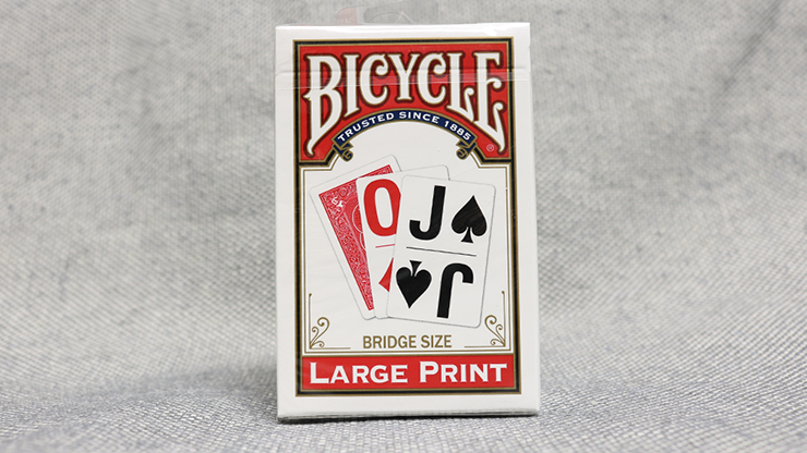 Bicycle Super Jumbo Bridge (RED) by USPCC - Bards & Cards