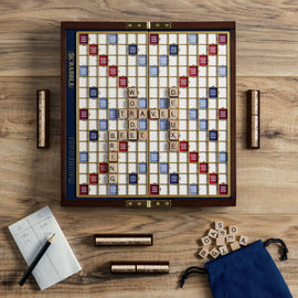 Scrabble Deluxe Travel Edition - Bards & Cards