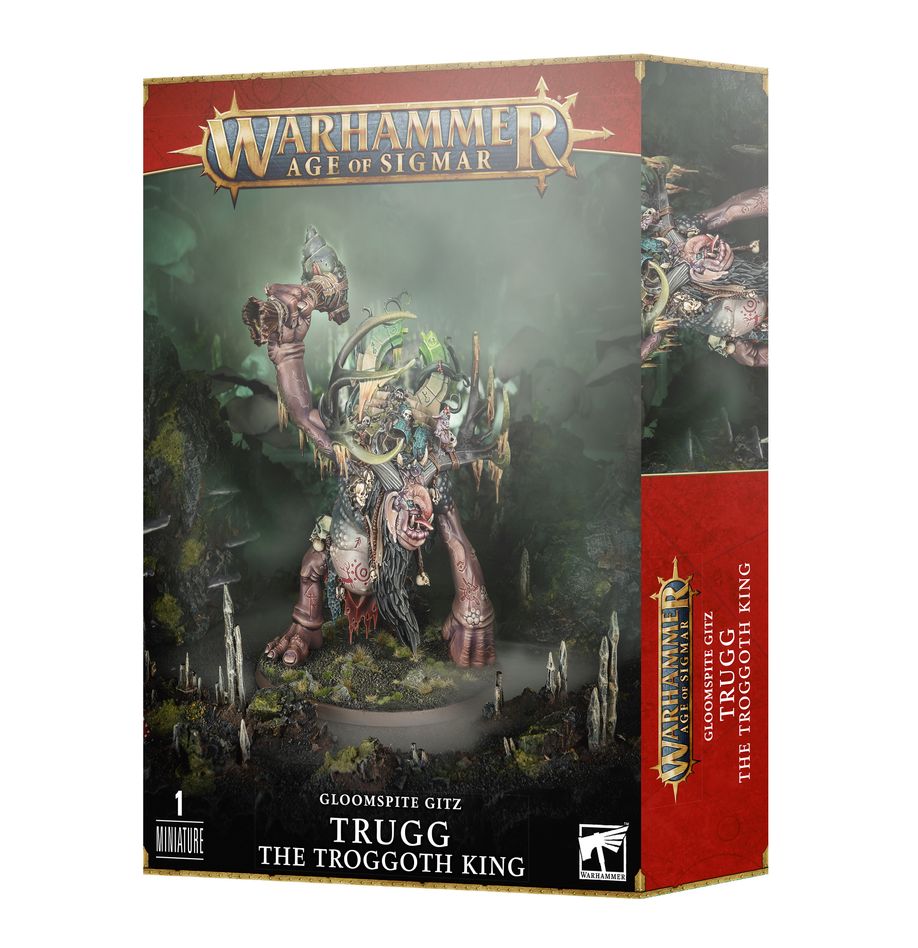 Warhammer Age of Sigmar: Gloomspite Gitz: Trugg, The Troggoth King - Bards & Cards