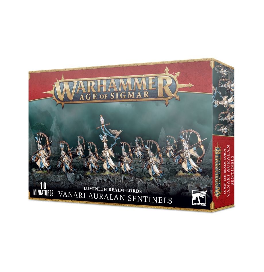 Warhammer Age of Sigmar Vanari Auralan Sentinels - Bards & Cards