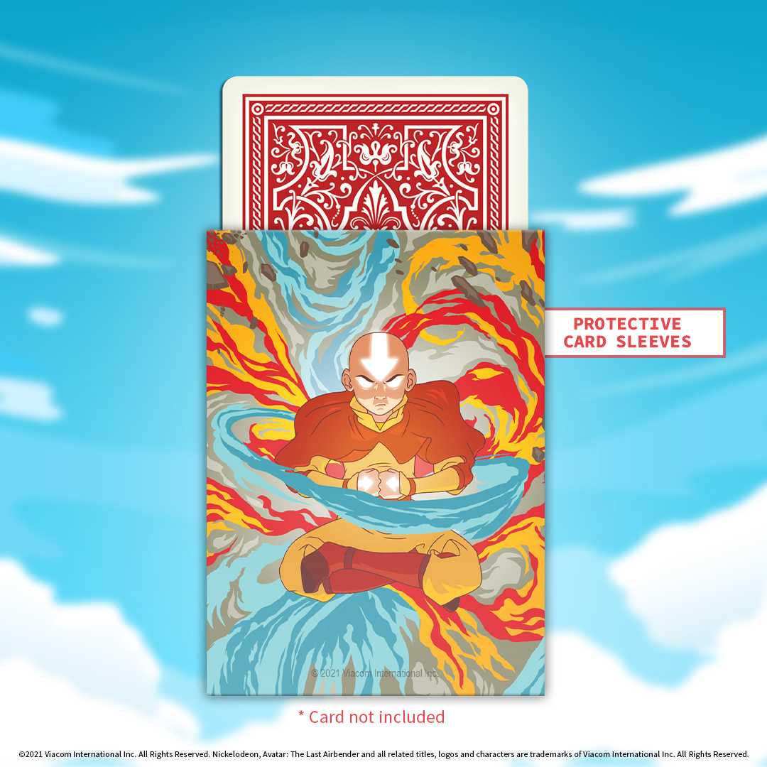 Avatar: The Last Airbender Card Sleeves (100 Count) - Bards & Cards
