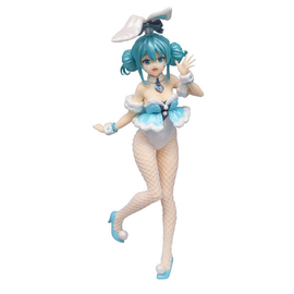 FuRyu: BiCute Bunnies - Hatsune Miku White Rabbit (Baby Blue ver.) Figure - Bards & Cards