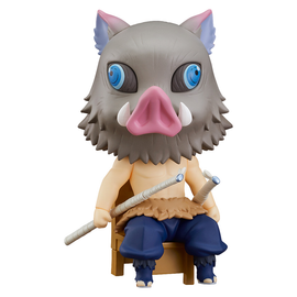 Good Smile Company: Nendoroid Swacchao!: Demon Slayer: Kimetsu no Yaiba - Inosuke Hashibira - Bards & Cards