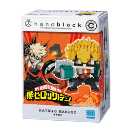 Nanoblock Charanano Series: My Hero Academia - Katsuki Bakugo - Bards & Cards