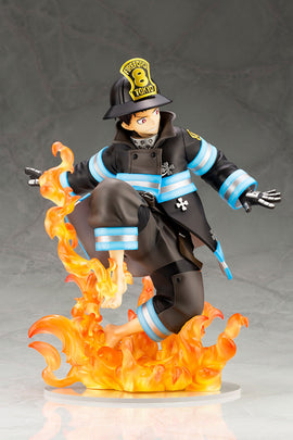 KOTOBUKIYA ARTFX J: Fire Force - Shinra Kusakabe - Bards & Cards