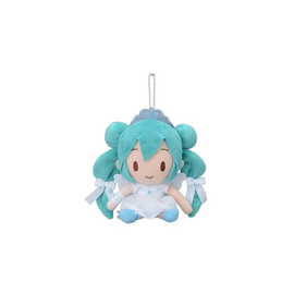 SEGA: Vocaloid 15th Anniversary Series - Hatsune Miku (Happy) SP Fluffy Plush - Bards & Cards