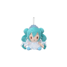 SEGA: Vocaloid 15th Anniversary Series - Hatsune Miku (Shocked) SP Fluffy Plush - Bards & Cards
