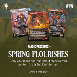 Fri 4/25/2025, 6 pm - Spring Flourishes Magic Draft: Tarkir Dragonstorm - Bards & Cards