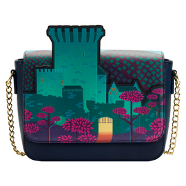 Loungefly: Disney - Brave Princess Castle Series Cross Body Bag - Bards & Cards