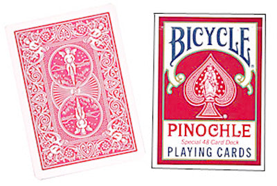 Bicycle Pinochle Poker-Size Cards - Bards & Cards