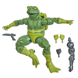 Spider-Man Marvel Legends - Frog-Man 6-Inch Action Figure (Stilt-Man Build-A-Figure) - Bards & Cards