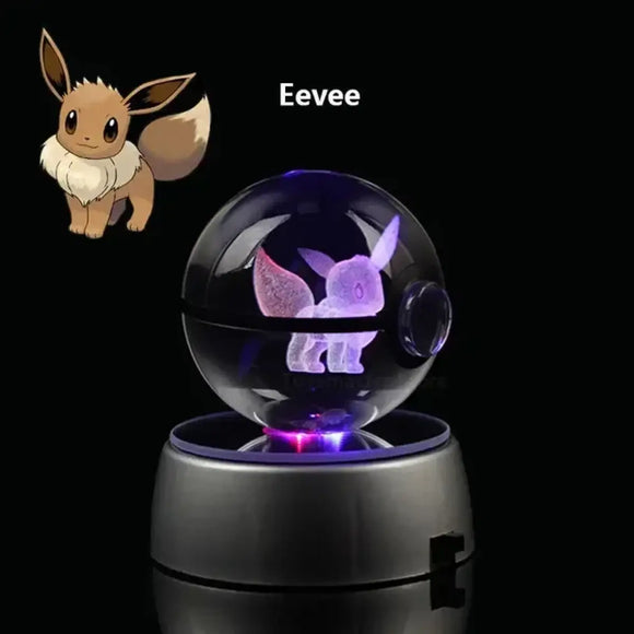 Pokemon Gengar 3D Crystal Ball