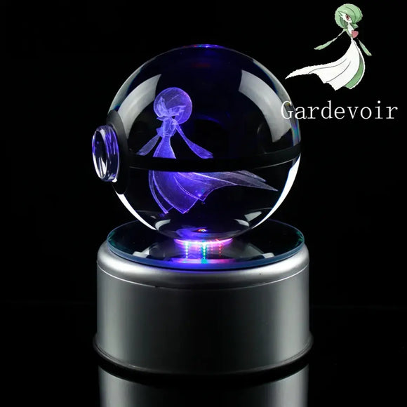 Pokemon Gengar 3D Crystal Ball