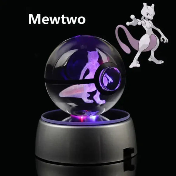Pokemon Gengar 3D Crystal Ball