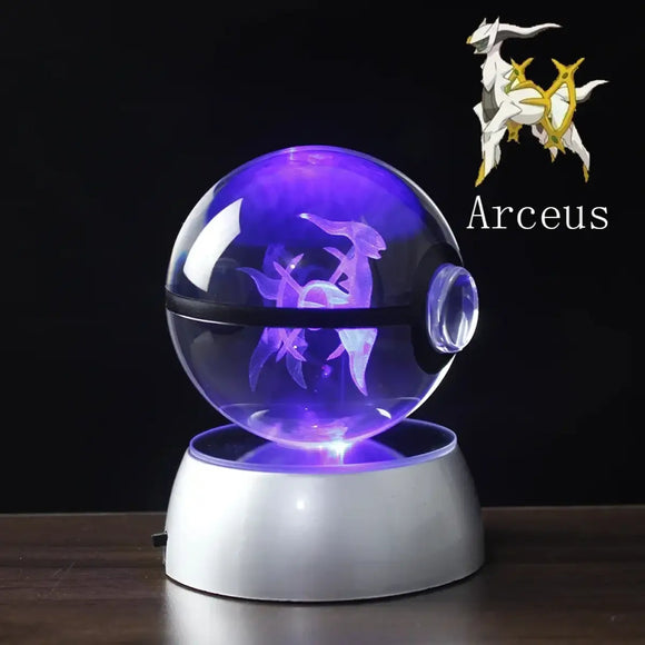 Pokemon Gengar 3D Crystal Ball