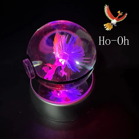 Pokemon Gengar 3D Crystal Ball