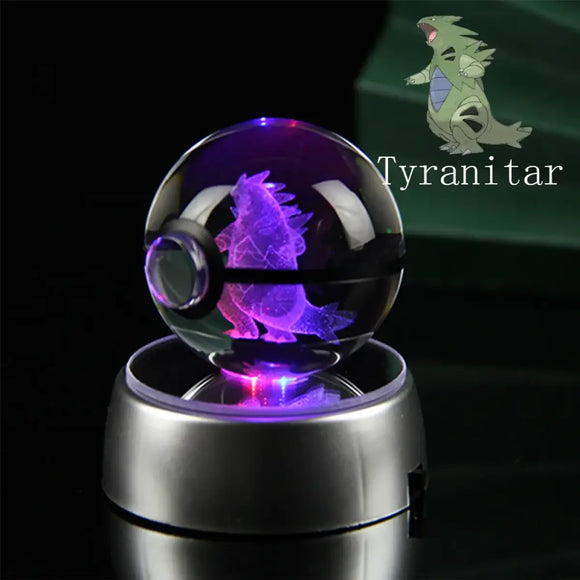 Pokemon Gengar 3D Crystal Ball