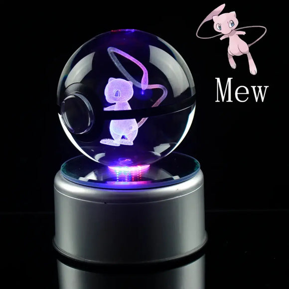 Pokemon Gengar 3D Crystal Ball
