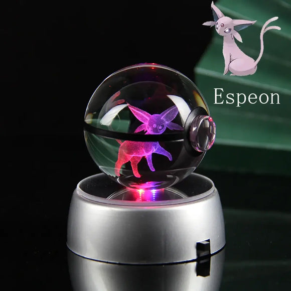 Pokemon Gengar 3D Crystal Ball