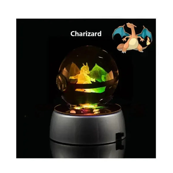Pokemon Gengar 3D Crystal Ball