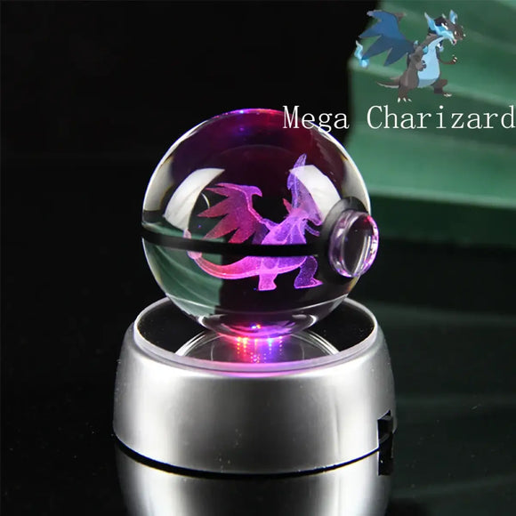 Pokemon Gengar 3D Crystal Ball