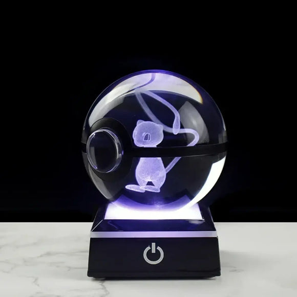 Pokemon Gengar 3D Crystal Ball