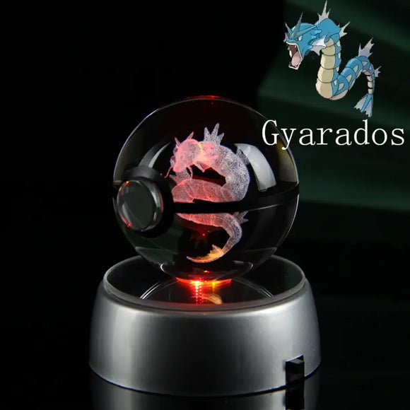 Pokemon Gengar 3D Crystal Ball