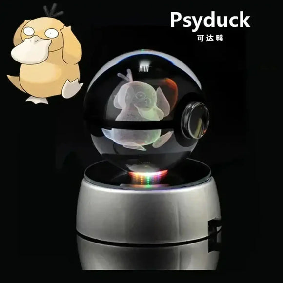 Pokemon Gengar 3D Crystal Ball
