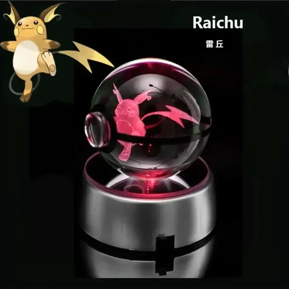 Pokemon Gengar 3D Crystal Ball