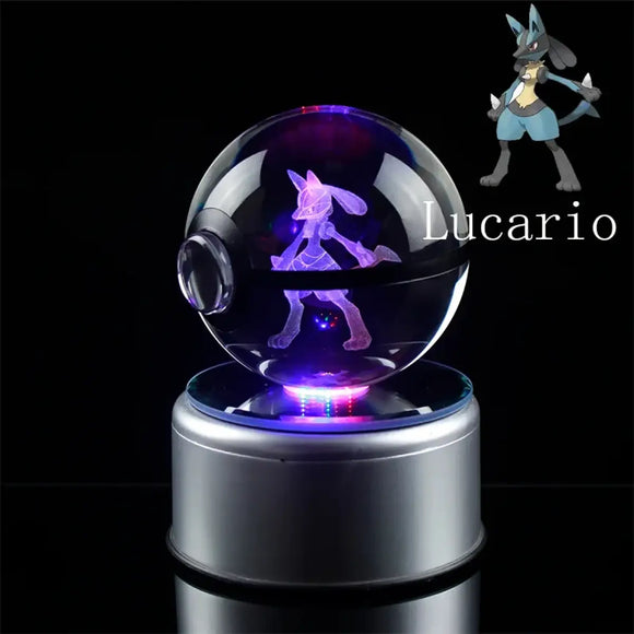 Pokemon Gengar 3D Crystal Ball