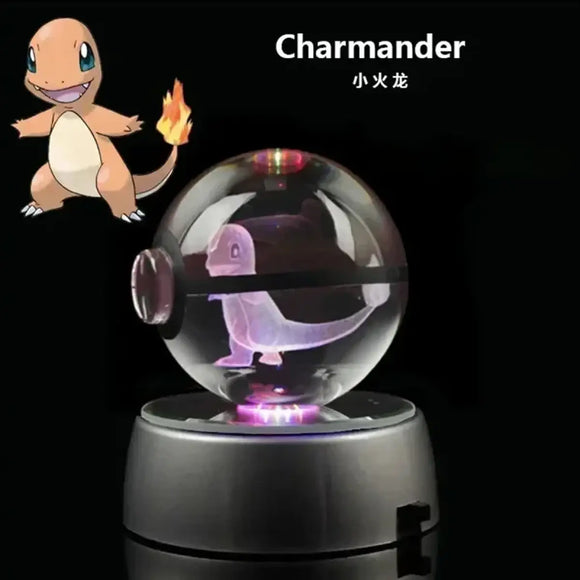 Pokemon Gengar 3D Crystal Ball