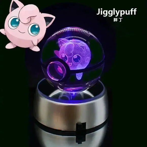 Pokemon Gengar 3D Crystal Ball