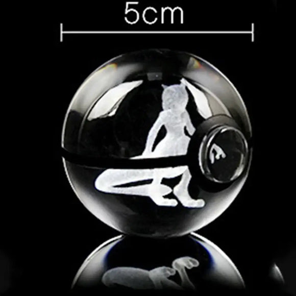 Pokemon Gengar 3D Crystal Ball