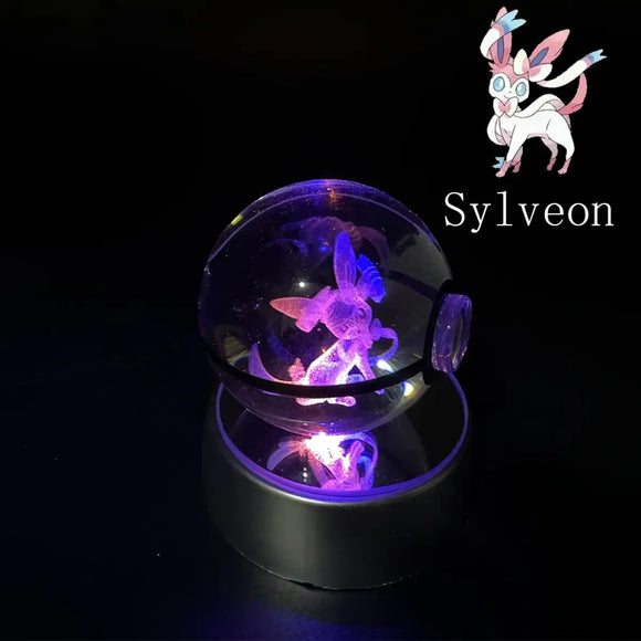 Pokemon Gengar 3D Crystal Ball