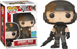 Funko POP! Starship Troopers - Johnny Rico (Muddy) Vinyl Figure #635 2019 Summer Convention Exclusive - Bards & Cards