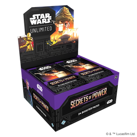 Star Wars: Unlimited - Secrets of Power: Booster Display
