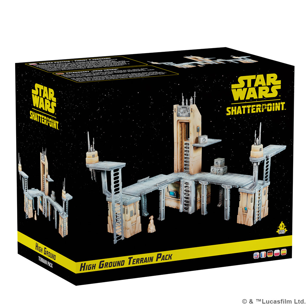 PREORDER - Star Wars: Shatterpoint High Ground Terrain Pack - Bards & Cards