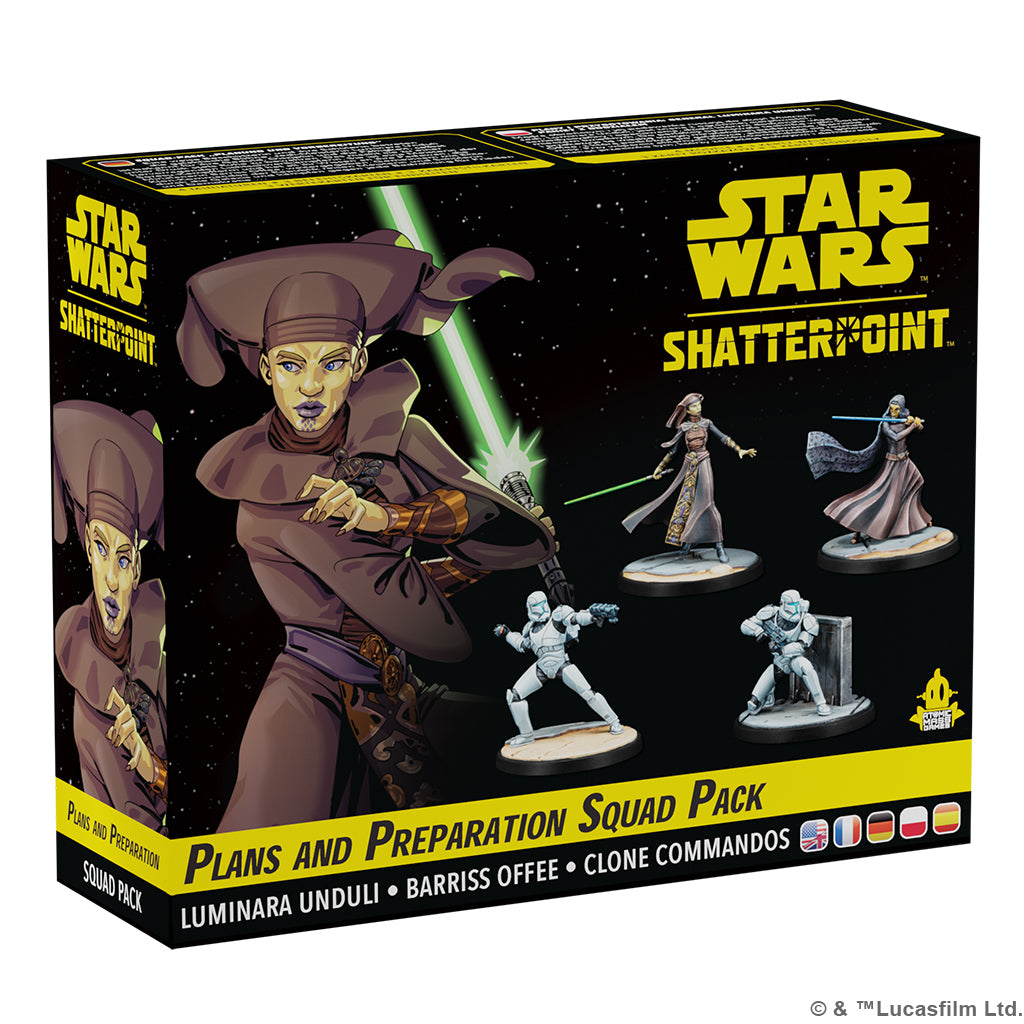 Star Wars: Shatterpoint Plans and Preparations Squad Pack - Bards & Cards