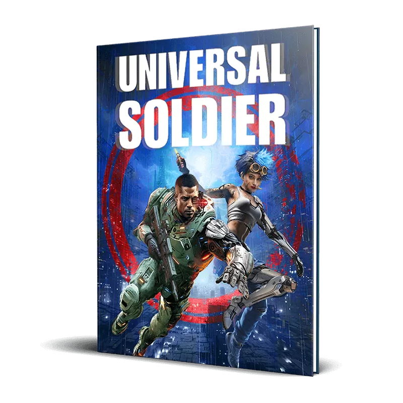 Universal Soldier - Cinematic Adventure for Everyday Heroes RPG - Bards & Cards
