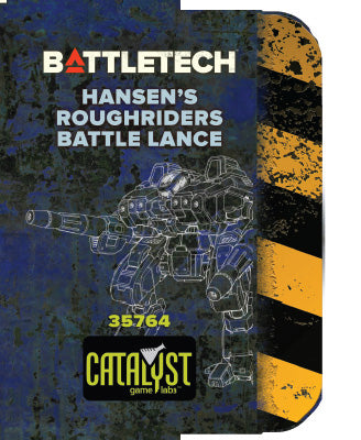 BattleTech: Miniature Force Pack - Hansens Roughriders Battle Lance - Bards & Cards