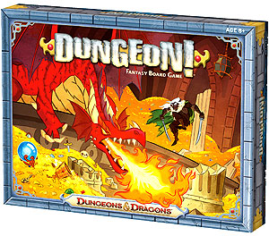 Dungeons & Dragons Dungeon! Fantasy Board Game - Bards & Cards