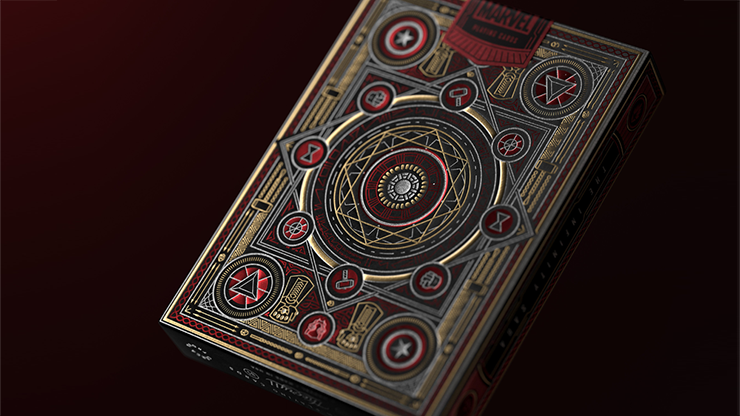 Avengers: Red Edition Playing Cards by theory11 - Bards & Cards